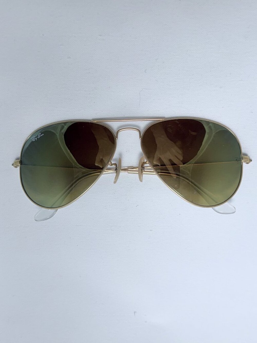 Ray-Ban Gold Aviator Sunglasses